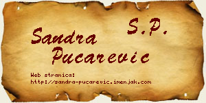 Sandra Pucarević vizit kartica